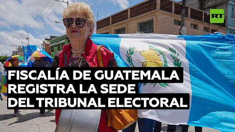 La Fiscalía de Guatemala registra la sede del tribunal electoral