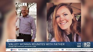 Valley woman reunites with birth father decades later