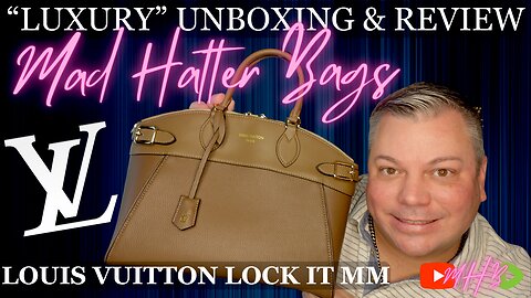 I ♥️ THIS BAG! | DUPE UNBOXING & REVIEW | LV LOCK IT MM from OGBAGS.RU (link in description)