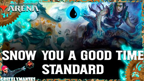 🔵❄Snow You A Good Time❄🔵|| Streets of New Capenna || [MTG Arena] Bo1 Mythic Mono Blue Aggro Standard