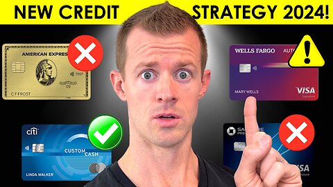 My ALL NEW 2024 Credit Card Strategy (No More Amex Gold?!)