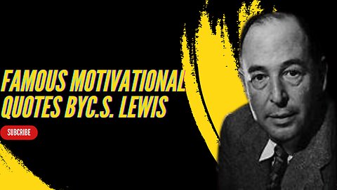Famous Quotes By C.S. Lewis