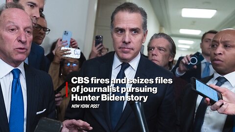 CBS fired Catherine Herridge & seized confidential files as she was pursuing Hunter Biden story