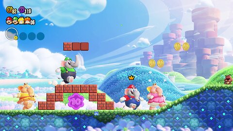 Super Mario Bros. Wonder Multiplayer - Co-Op Gameplay
