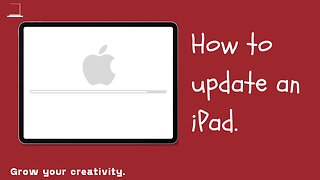 How to Update an iPad - Battery, Storage, Backup Recommendation.