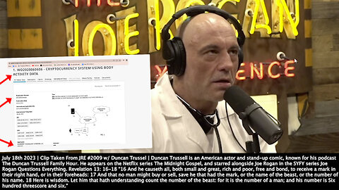 Joe Rogan | "How Is the MARK OF THE BEAST Described In the Bible? We Should Read It." - Joe Rogan + Joe Rogan Reads Revelation Chapter 13: 11-18 + "COVID Was the Moment When Surveillance Started Going Under the Skin." - Yuval Harari