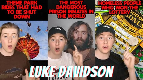 The Best of Luke Davidson Facts TikTok Compilation 2022 | Luke Davidson #FACTS [Part.1]