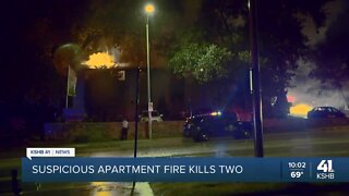 Two people found dead Monday in 'suspicious' fire, investigation underway