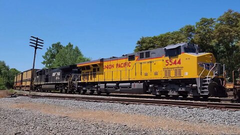 Norfolk Southern 11Z & M2Z Union Pacific DPU at Hudson Pa July 09 10 11 2022 #NS11Z #NSM2Z
