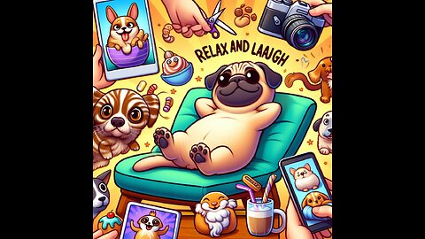 "Relax and Laugh: The Funniest Animal Video - Unwind with the Cutest Creatures Ever!"