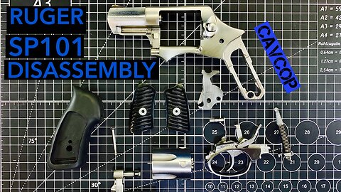 Unique Disassembly of the Ruger SP101 and GP100