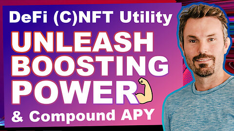 DeFi (C)NFT Utility - UNLEASH Boosting POWER & Compound your APR YEILD right NOW!