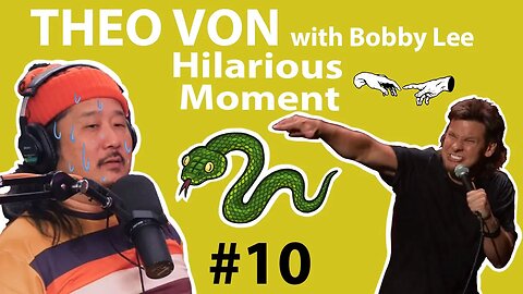 Theo Von Confronts Bobby Lee about the Snake he sent him - Theo Von Funny Moment #10