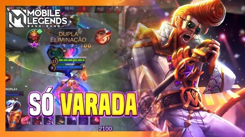 A VARADA DO MAMACO AINDA ESTÁ PODEROSA | Mobile Legends