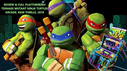 Review & Full-play: Teenage Mutant Ninja Turtles by Raw Thrills