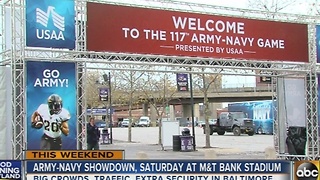 Army vs. Navy game brings crowds, increased security