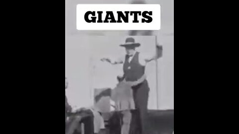 Giants Roamed The Earth...