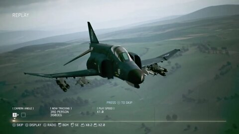 Ace Combat 7 Mission 2 by Mobius 1 Ace, S Rank, No Damage Remastered (PS4)