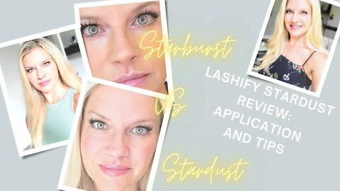 Lashify Stardust Review and Compare to Starburst: Beginner Lashify Tips