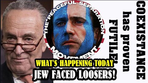 JEW FACED LOOSERS CONTINUE TO PROMOTE DESTRUCTION!
