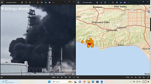 LA & HAWAII QUAKE SWARMS GROWING*OIL REFINERY FIRE*MIGRANT ATTACKS & MAYHEM INCREASING*