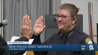 Sarah Mooney takes over as Palm Beach County school district police chief