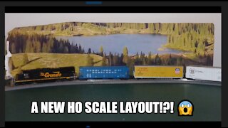 A NEW HO SCALE LAYOUT!?! 😱
