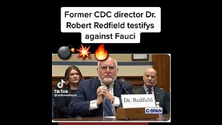 HEAD OF CDC ADMITS THAT FAUCI LIED WHILE PEOPLE DIED,BUT THEY WANT U TO SEE TRUMPS ARREST INSTEAD🙄