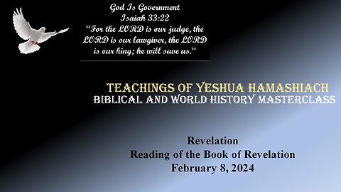 2-8-24 Reading of the Book of Revelation