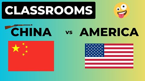 Classrooms in China vs America (SAVE YOUR CHILDREN)