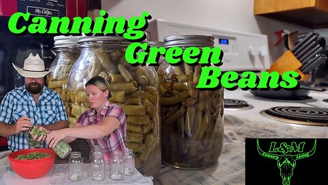 Canning Green beans