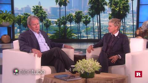 President George W. Bush on Ellen