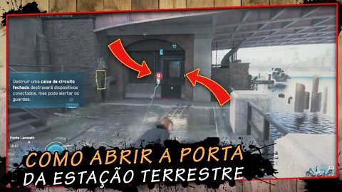 Watch Dogs Legion, Como abrir a porta da estação terrestre | SUPER DICA PT-BR