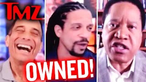 MUST SEE: Larry Elder destroys TMZ host on racist narrative.Uses facts vs emotions