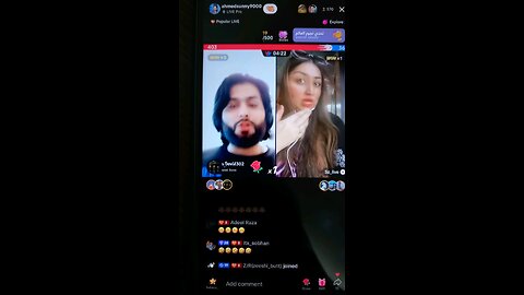 tiktok live match ahmed sunny