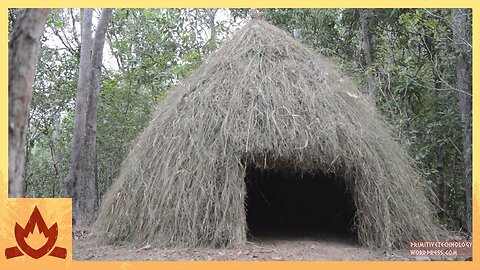 Primitive Technology- Grass hut