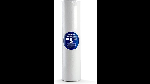 Hydronix SDC-25-1005 Whole House RO Reverse Osmosis Sediment Water Filter Cartridge 2.5" x 10"...