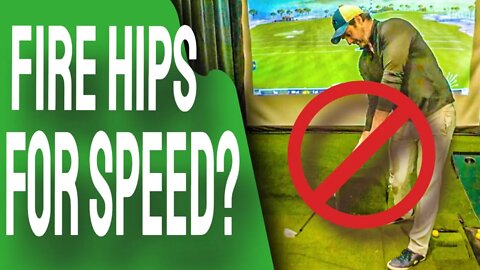 STOP Firing Hips Golf Swing | Increase Clubhead SPEED Without Big Rotation For All Ages
