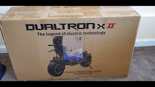 Unboxing of the Dualtron X2 Electric Scooter