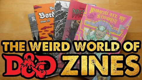 Exploring the Weird World of DnD Zines: Part 3