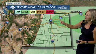 Hot weather settles in across Colorado