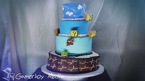 Check Out This Delicious Stop Motion Film Of Super Mario Cake