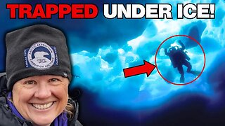 First EVER Antarctic Iceberg Cave Disaster | Cave Diving Gone WRONG