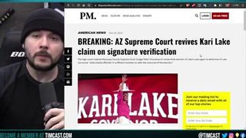 Kari Lake Wins Appeal, Court Must Review Signature Verification In AZ Lawsuit! This Could Be It!