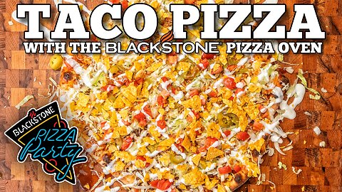 Matt Hussey Makes a Taco Pizza | Blackstone Pizza Oven