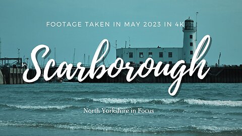 Scarborough Seafront North Yorkshire 4K 2023