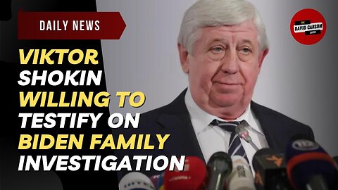 Viktor Shokin Willing To Testify On Biden Family Investigation