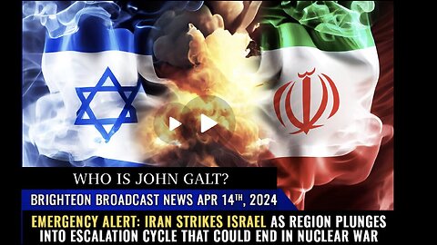 Mike Adams BBN- EMERGENCY ALERT: Iran strikes Israel as region plunges N2 escalation cycle.TY JGANON