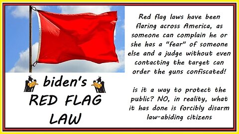 biden's RED FLAG LAW