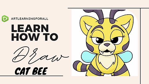 Unleashing the Cat-Bee: Master the Art of Sketching with This Step-by-Step Guide! 🎨🐱🐝